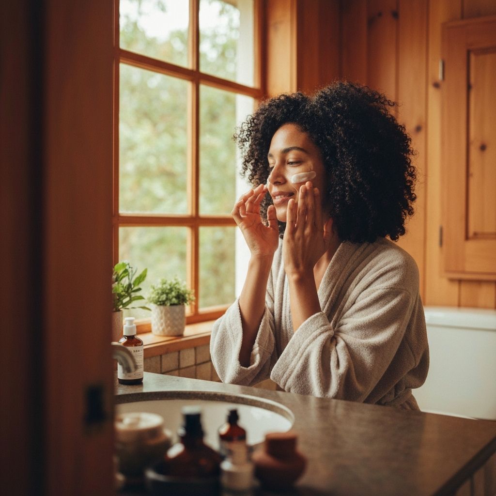 Frauen die Wert auf tägliche Pflege legen